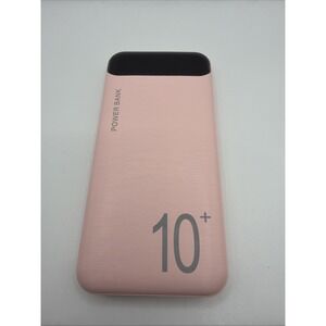 EKIEUDL 10,000mAh Pink Portable Charger Slim Power Bank‎